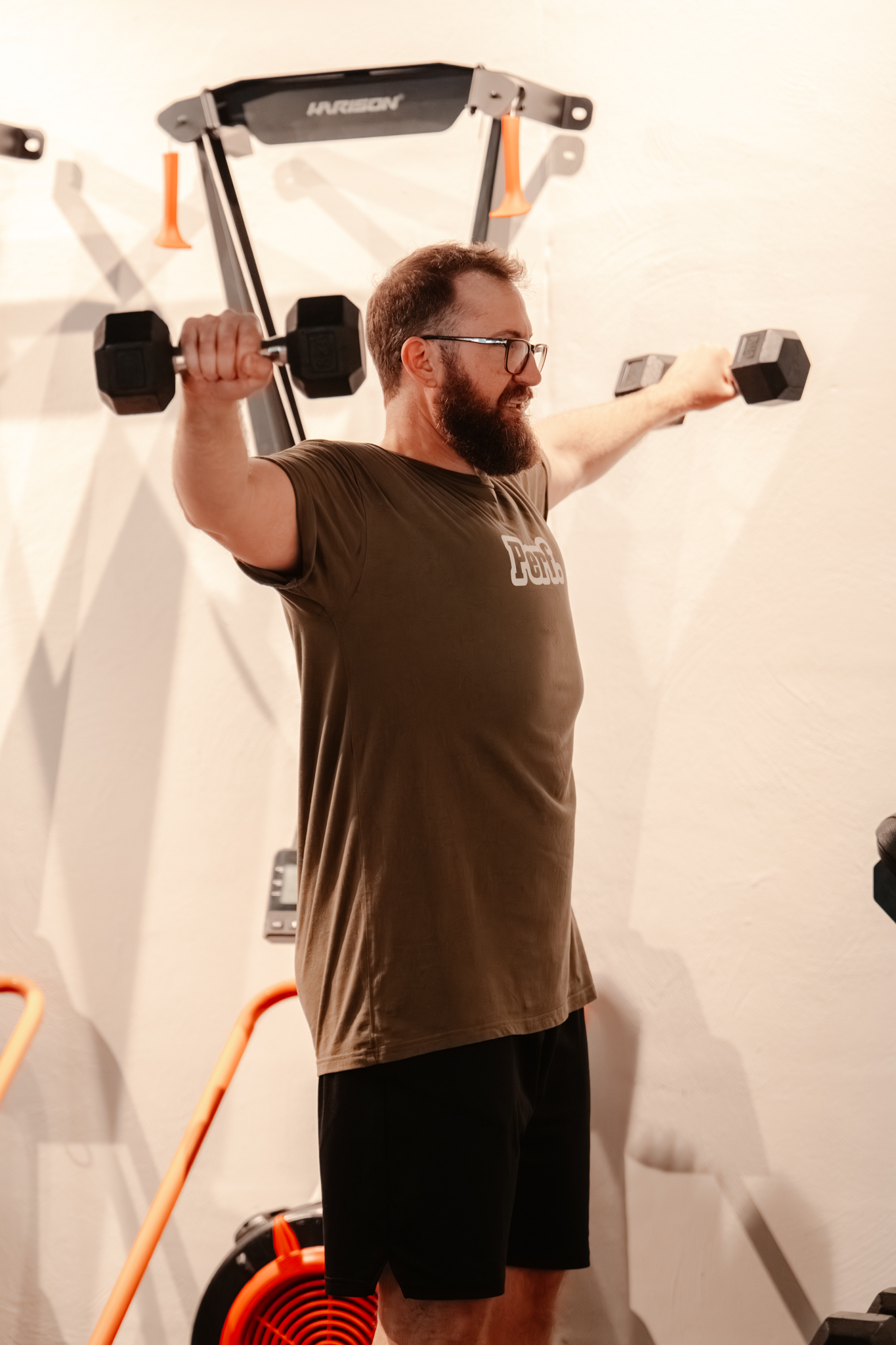 Patrick training at PerforMotion